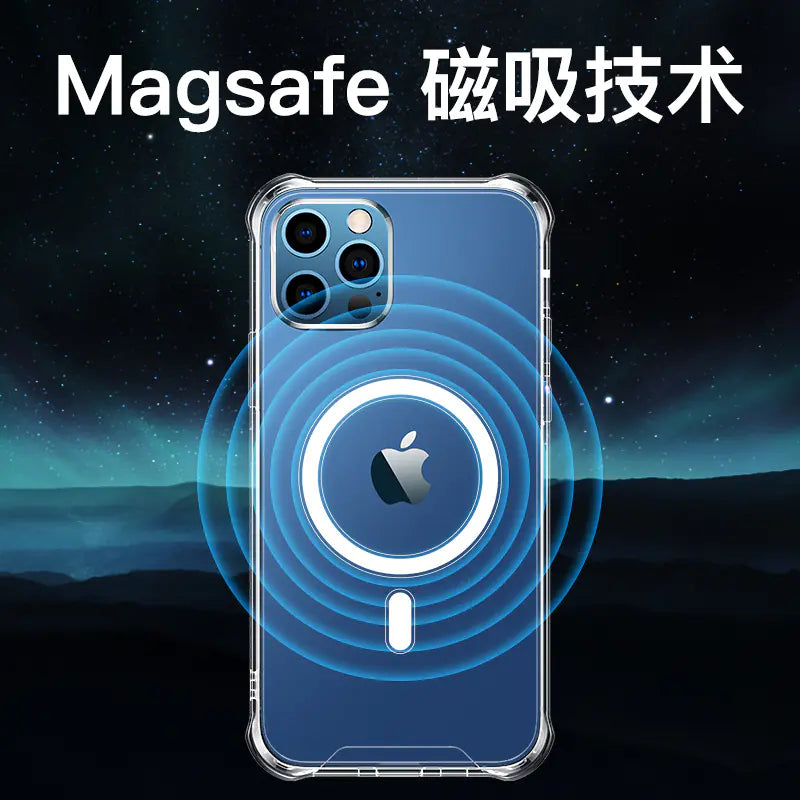 Transparent Shockproof Case for iPhone 14/15 Series