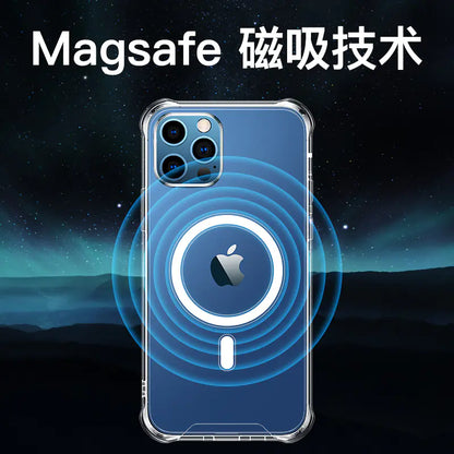 Transparent Shockproof Case for iPhone 14/15 Series